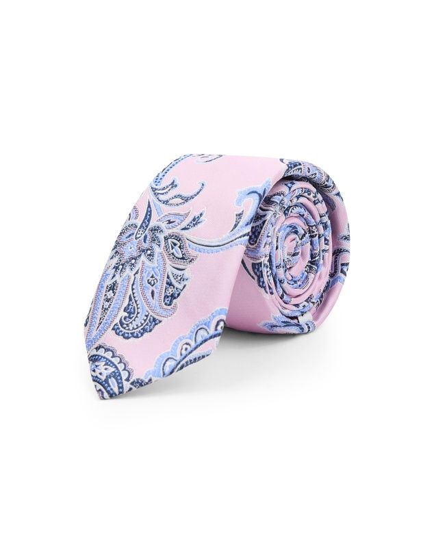 yd. - Delfi Paisley 6.5Cm Tie