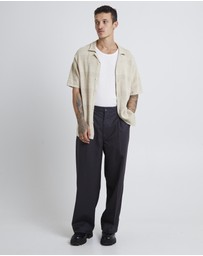 Arvust - Knitted Shorts Sleeve Resort Shirt