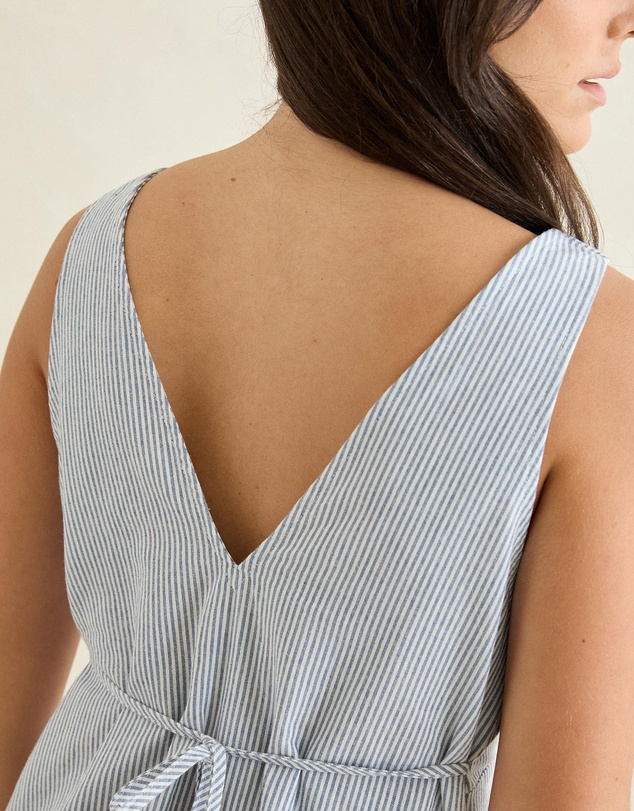 Rhythm - Valley Stripe Mini Dress - ICONIC EXCLUSIVE
