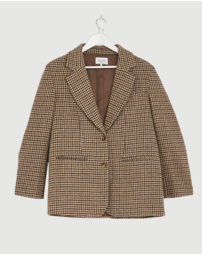 Revibe - Repaired Minima Esenciales Desi Wool Blazer - AU 8