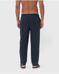 Coast Clothing - Coast Linen Pant - Navy
