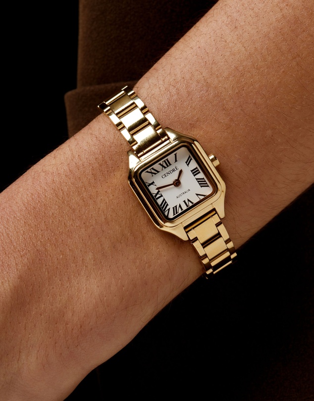 CENDRE - Hugo Watch | White | 14K Gold