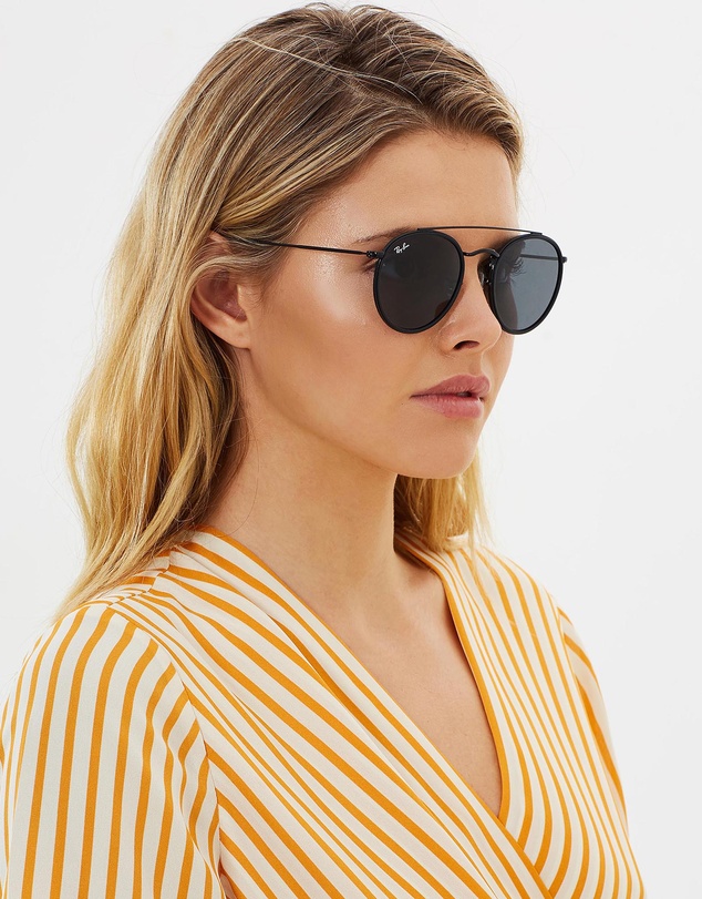 Ray-Ban - Round Double-Bridge RB3647N