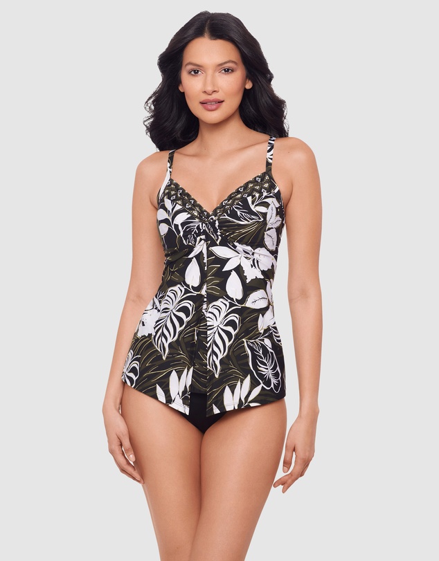 Miraclesuit Swimwear  - Elle Dorado Love Knot Slimming Underwired Tankini Top