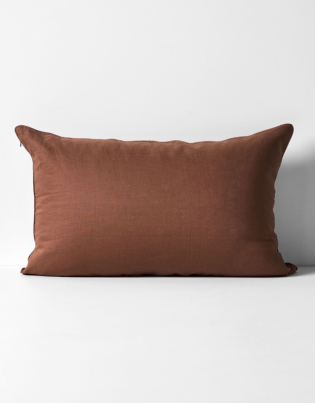 Aura Home - Zara Silk Linen Standard Pillowcase