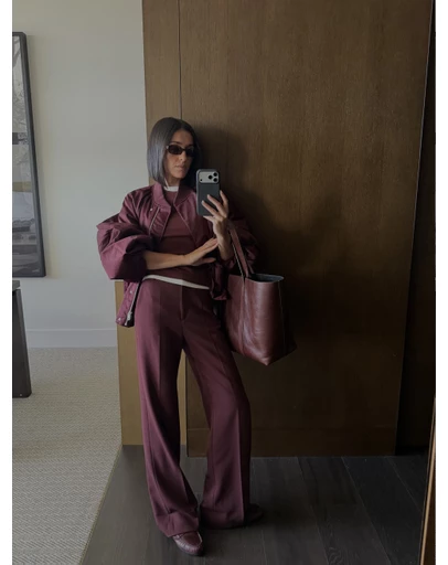 & Other Stories - Wide Press-crease Trousers