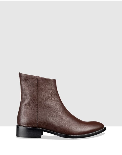 Habbot - Moro Flat Ankle Boots