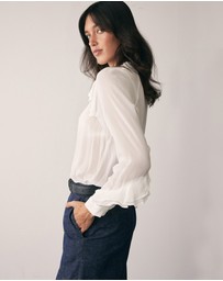 Esmaee - Bloom Ruffle Shirt