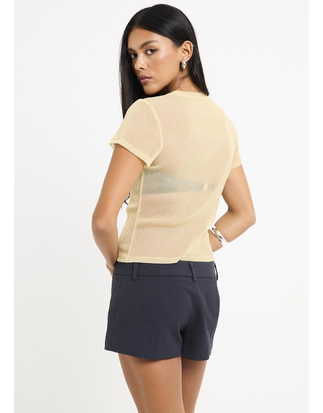 Alice In The Eve - Sydney Lurex Top