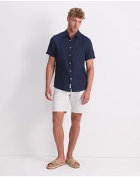Sportscraft - Short Sleeve Linen Shirt