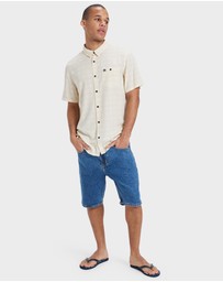 Quiksilver - Mens Safe Paradise Short Sleeve Shirt