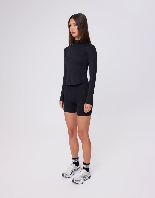 Upstate - Contour+ Zip Through - Black