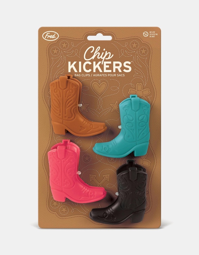 FRED - Chip Kickers - Bag Clips-Set of 4