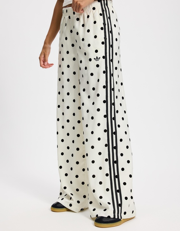 adidas Originals - Satin Polka Dots Wide Leg Pants