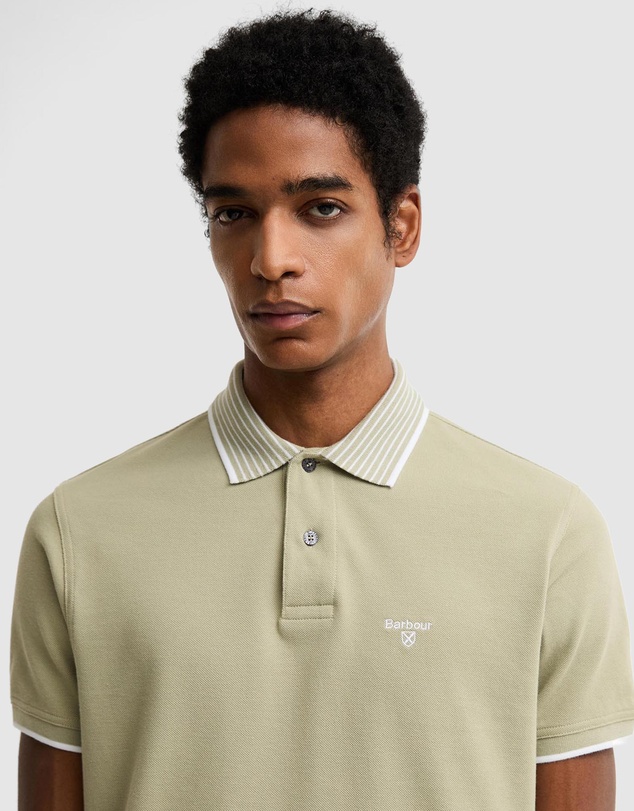 Barbour - Denwick Tipped Tailored Polo Shirt