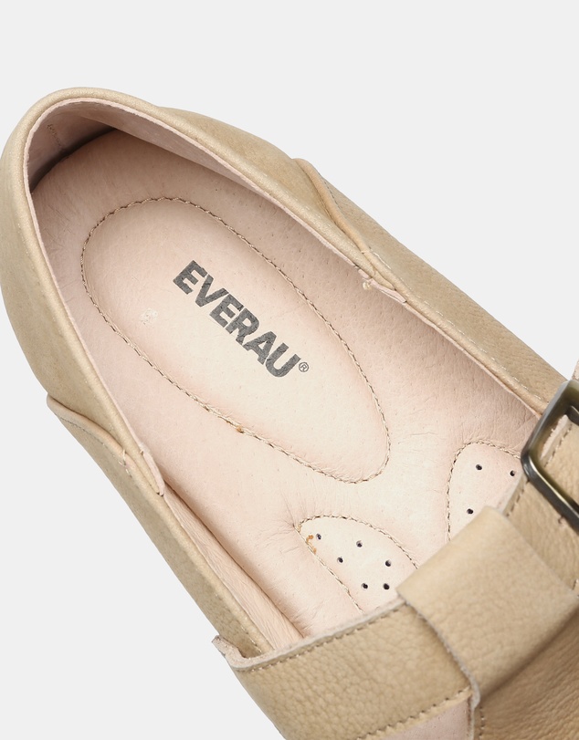 EVERAU - EverAU Ugg Maria Cow Suede Upper Loafer Oxfords Flats