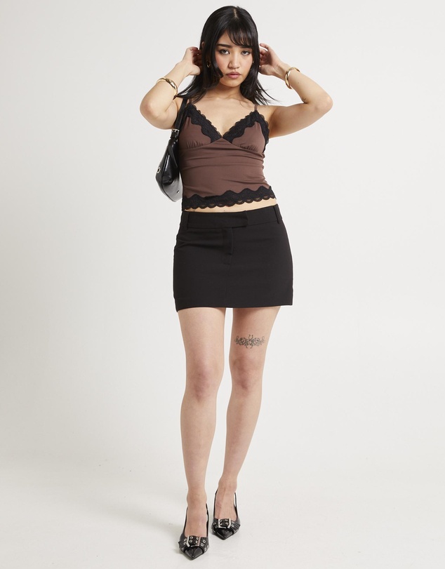 Alice In The Eve - Avery Contrast Lace Cami
