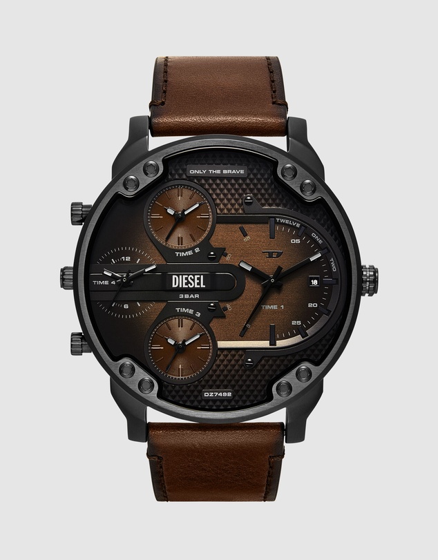Diesel - Mr. Daddy Slim Brown Chronograph Watch