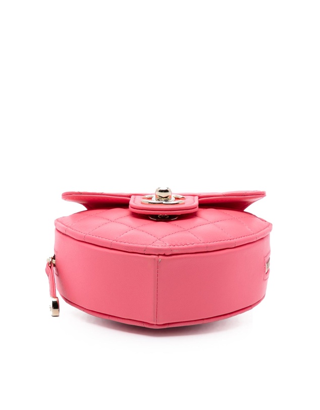 Pre-Loved by Azura Reborn - Pre-Loved Mini Lambskin CC in Love Heart Crossbody