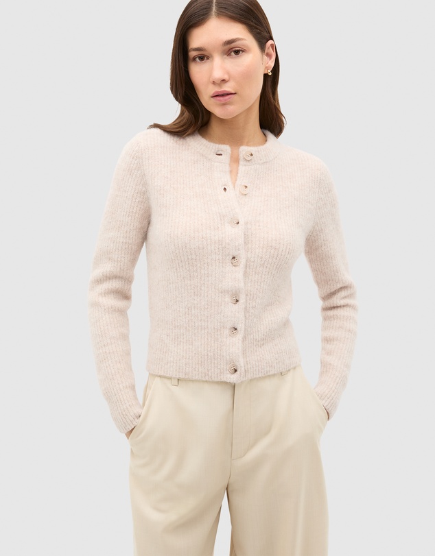 Seed Heritage - Alpaca Blend Fitted Cardigan