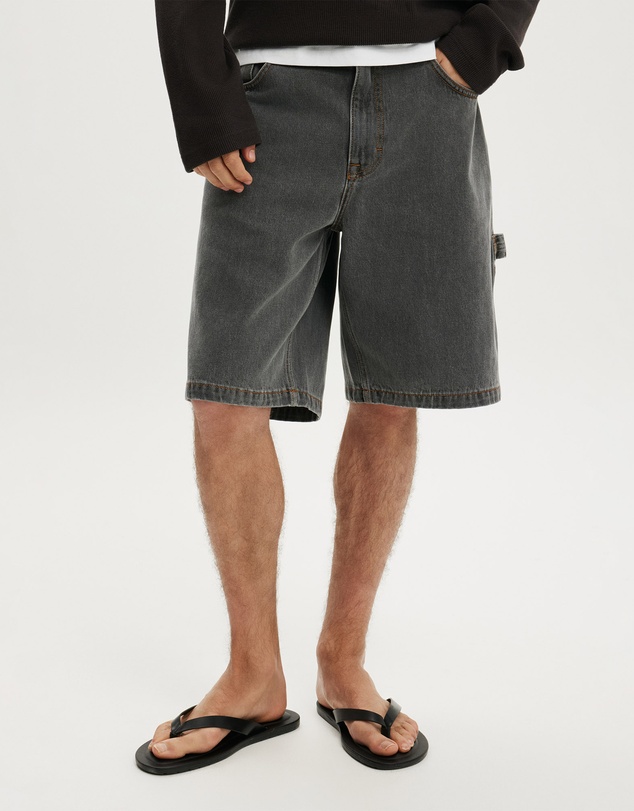 Cotton On - Baggy Denim Short