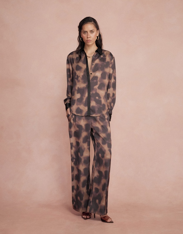 Forcast - Savanna Printed Satin Pants
