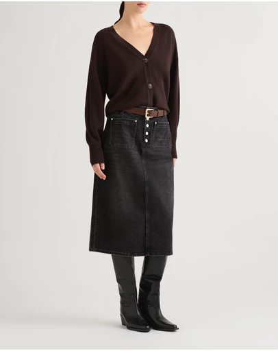 David Lawrence - Spencer Denim Pencil Skirt