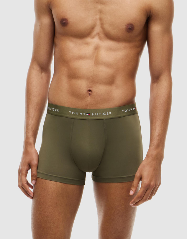Tommy Hilfiger - 3-Pack Signature Repeat Logo Microfibre Trunks