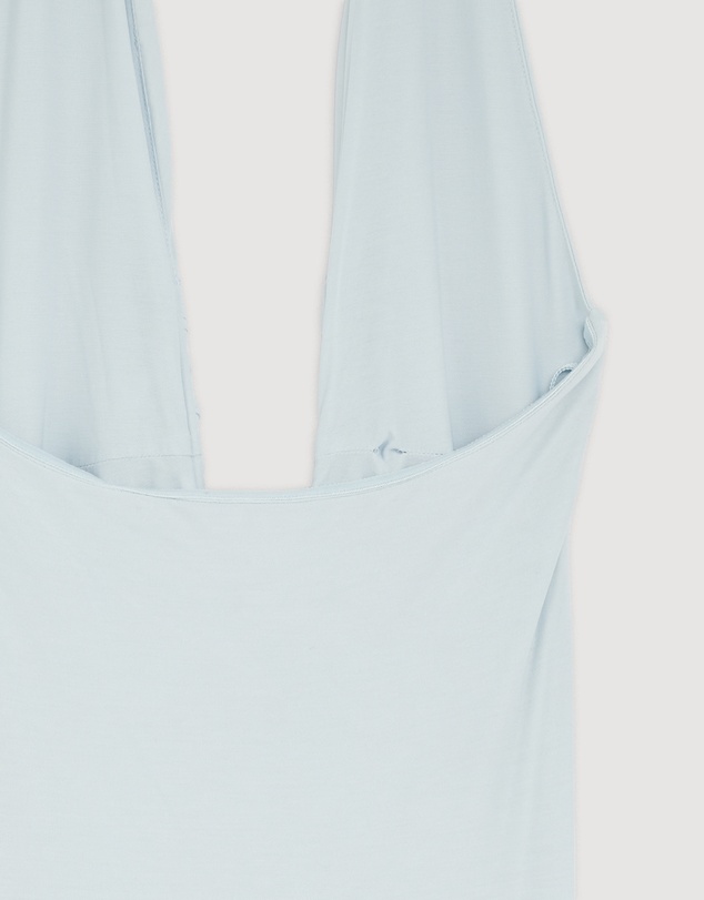 Revibe - Repaired MISHA Jennifer Cupro Maxi Dress - AU 12