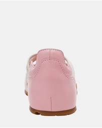 Steve Madden - Joisie Pink Leather Sneakers