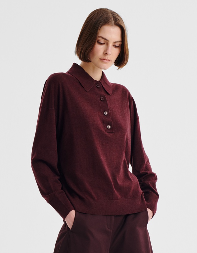 Morrison - Oxford Merino Knit Polo