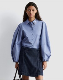 & Other Stories - Voluminous Balloon-Sleeve Blouse