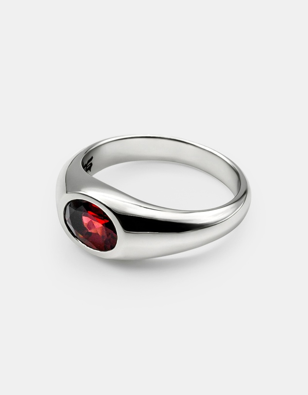 Rawninety - Yuki Ring Red Garnet