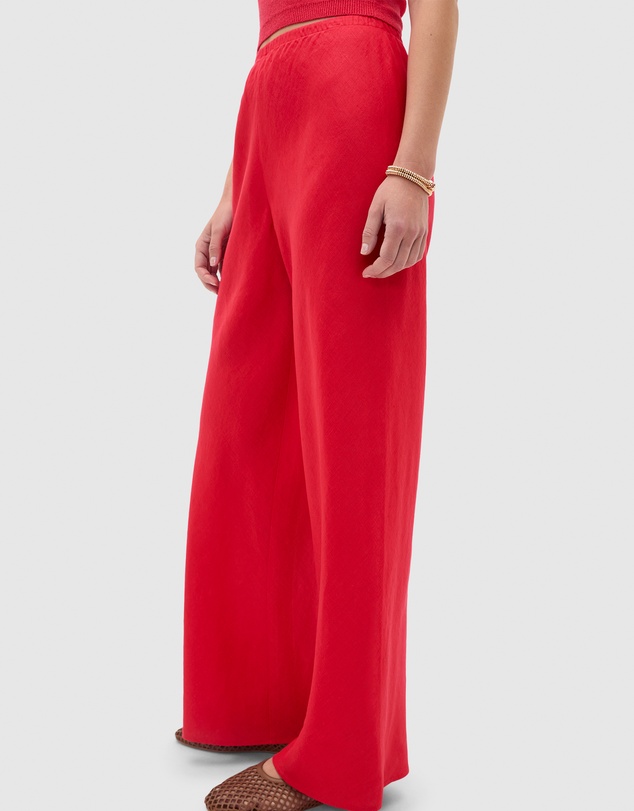 Seed Heritage - Core Linen Easy Wide Leg Pant