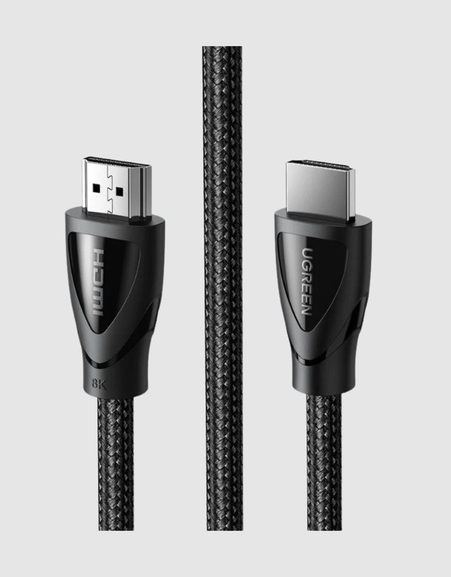 Ugreen - UGreen 3m HDMI 2.1 Male to Male Cable 8K 48Gbps Dynamic HDR eARC Black