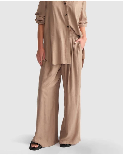 Decjuba - D-Luxe Textured Pants