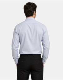Henry Bucks - HENRY SARTORIAL Cotton Shirt BLUE