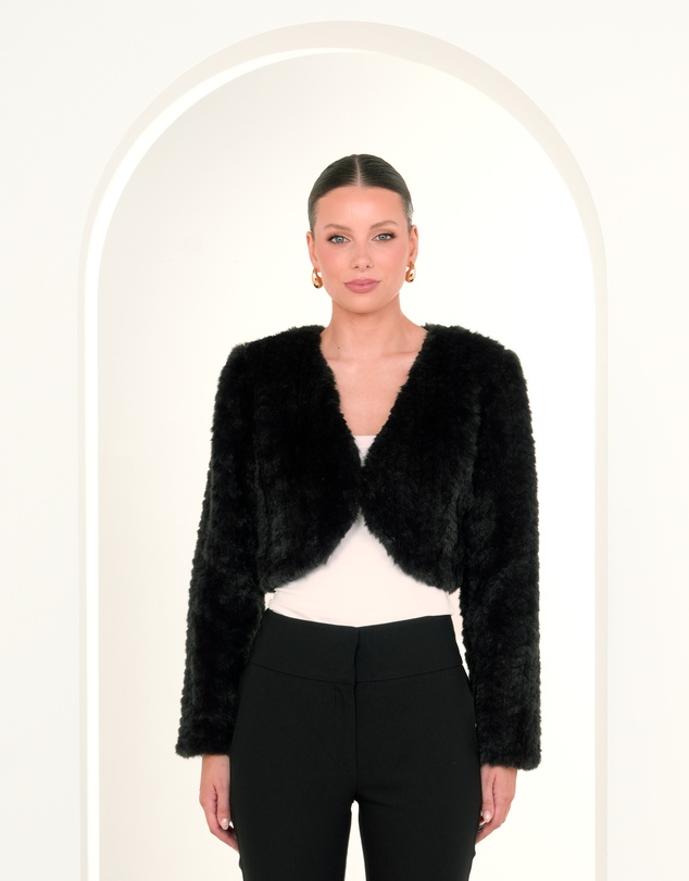 Pilgrim - Ira Faux Fur Bolero