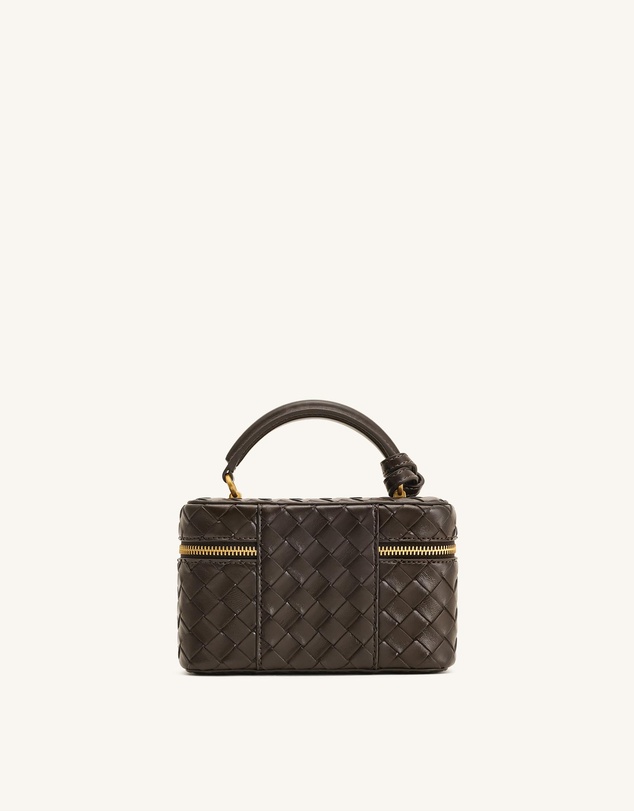 JW PEI - Cleo Woven Texture Box Shape Top Handle Bag