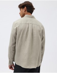 AERE - Euro Resort Linen LS Shirt
