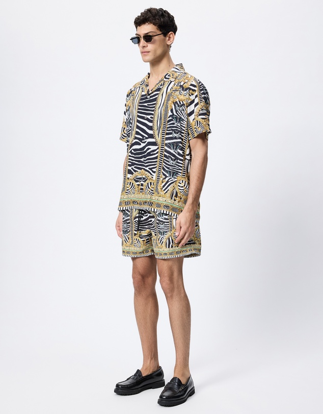 Camilla - Mid Length Boardshorts With Elastic Waist