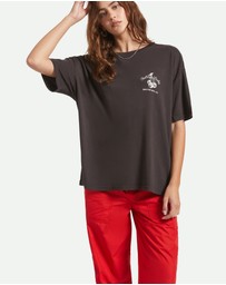 Brixton - Feeling Lucky Oversized Boyfriend tee