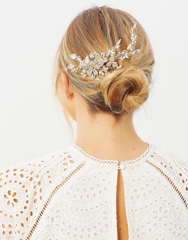 Ivory Knot - Isla Hair Comb