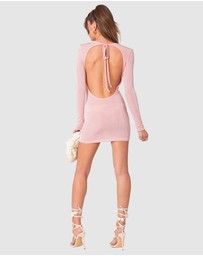 EDIKTED - Alaric Open Back Mini Dress