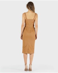 Amelius - Alliance Drill Midi Dress