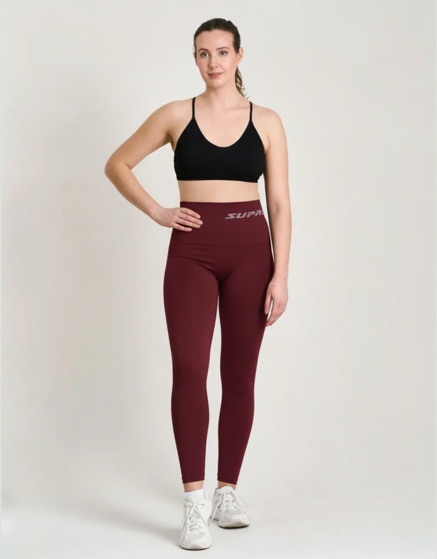 Supacore - POTS MEDICAL GRADE MERLOT PATENTED COMPRESSION LEGGING