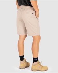 UNIT - UNIT Pivot Mens Elastic Waist Chino Shorts