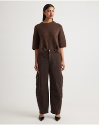 Decjuba - Lola Fluffy Knit Tee