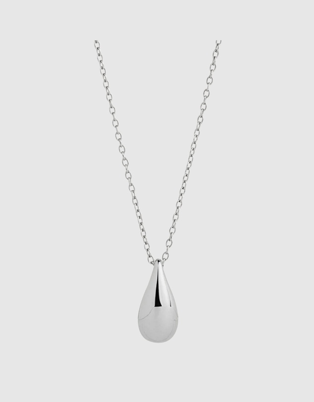Najo - Eau Silver Necklace (45cm+ext)