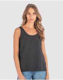 CAMIXA - Tanya Tank Linen Top